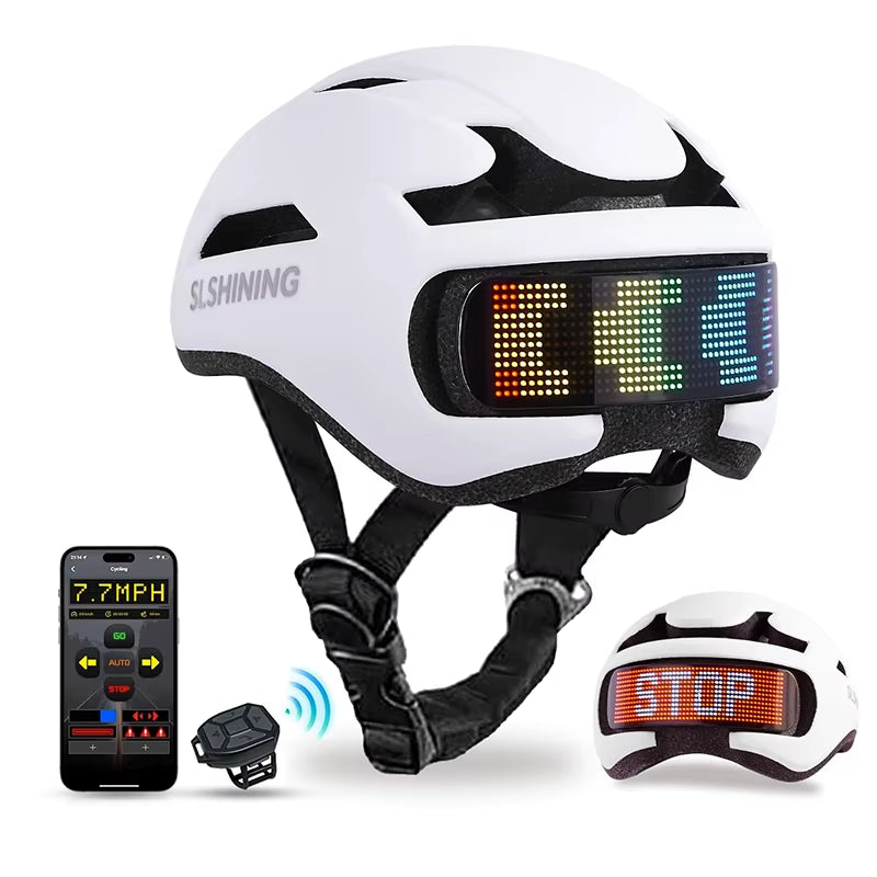 Revolutionary LED Bike Helmet with Smart APP Control and Taillight for Ultimate Safety and Style in Cycling