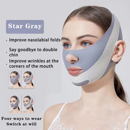 Elevate Your Beauty Routine with the Women’s V-Line Face Slimming Bandage – Achieve a Youthful, Sculpted Look!