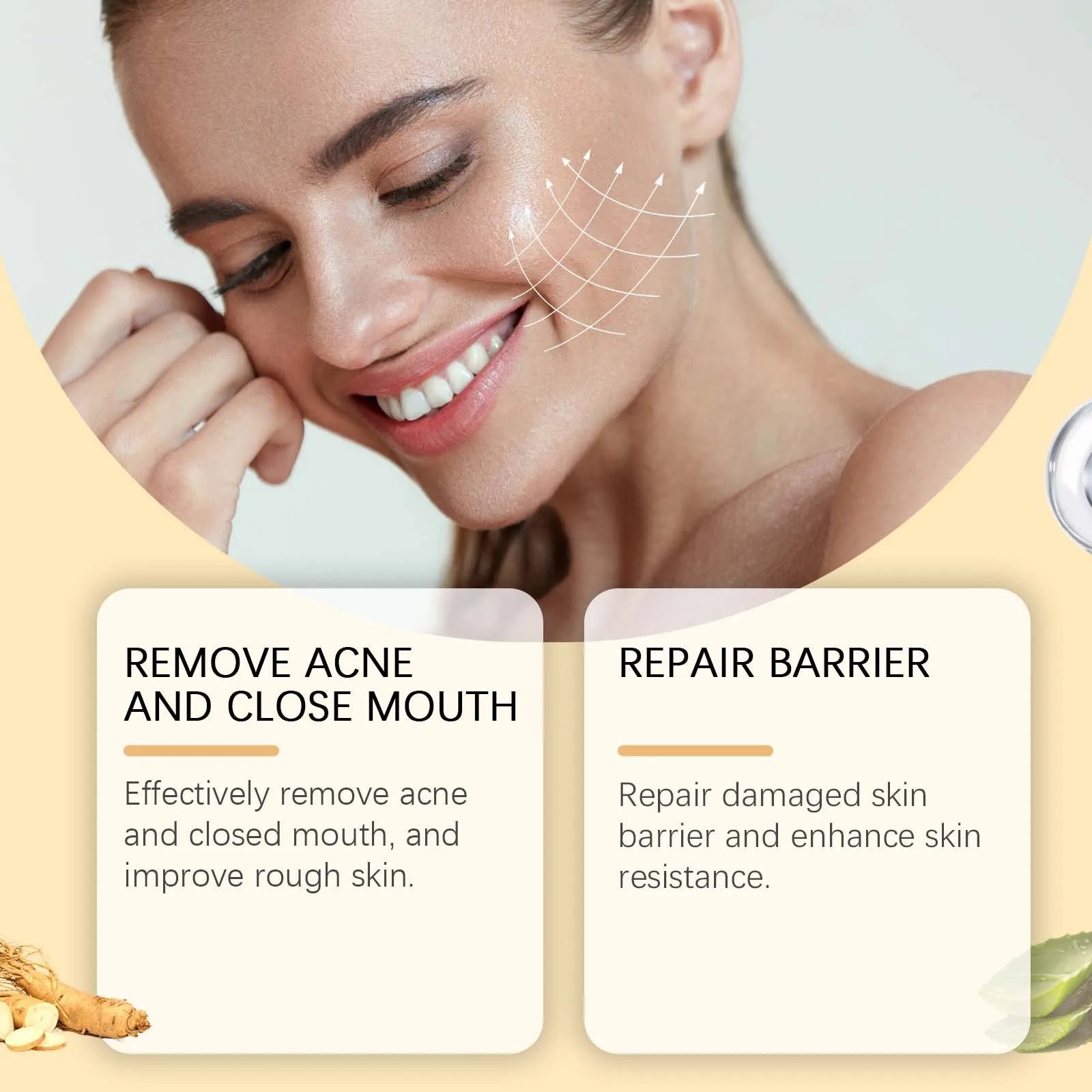 Glycolic Acid 7% Toning Face Firming Skin Shrink Pores Glow Facial Oil-Control Relieve Dry Skin Care Acid Toner 240Ml