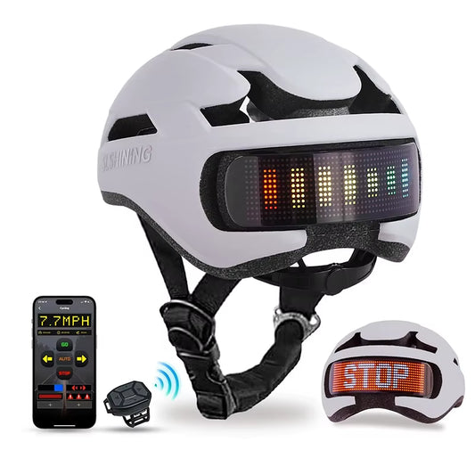Revolutionary LED Bike Helmet with Smart APP Control and Taillight for Ultimate Safety and Style in Cycling