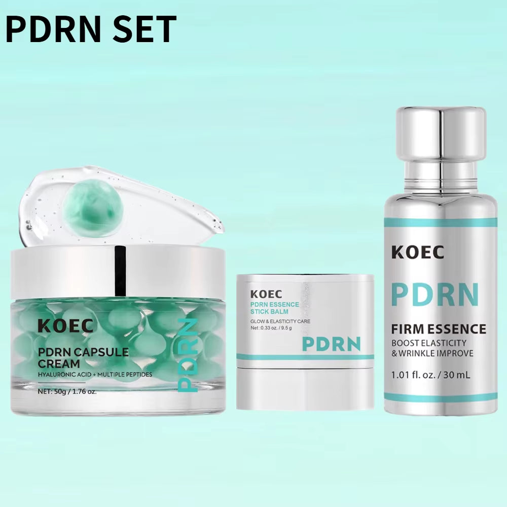 Korea KOEC PDRN/NAD+ Facial Serum - PDRN Firming Boost Elasticity & Wrinkle Improve, NAD+ Lifting & Reduce Fine Lines, Skin Care