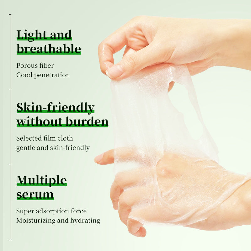 Gong Pei Aloe Vera Moisturizing And Brightening Fresh Extract Sheet Mask 25ml