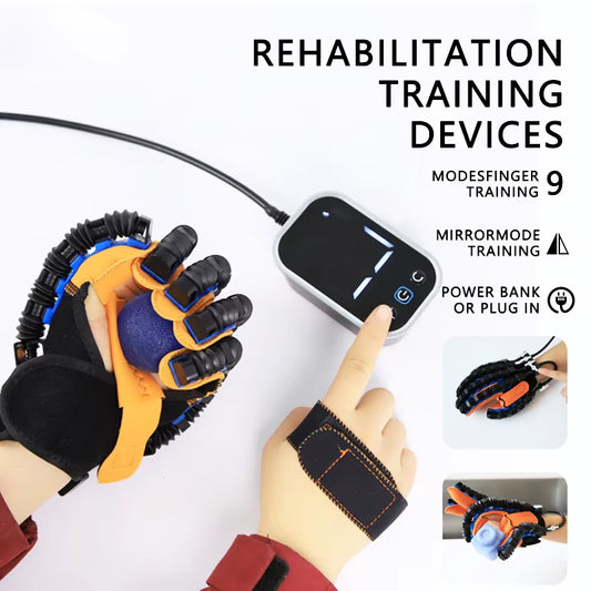 Revolutionary Hand Rehabilitation Robot Gloves for Effective Stroke and Hemiplegia Finger Therapy