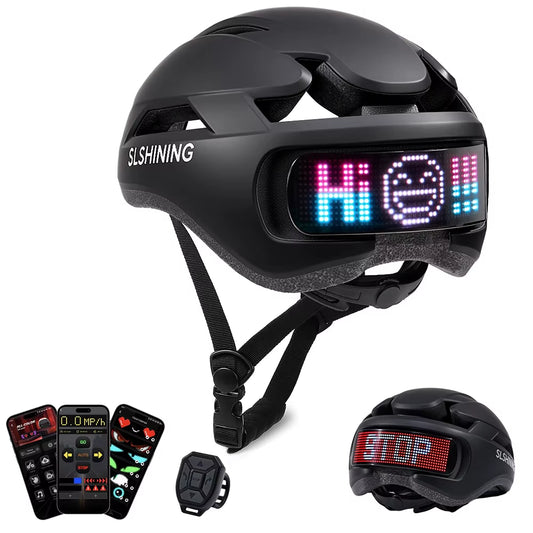 Revolutionary LED Bike Helmet with Smart APP Control and Taillight for Ultimate Safety and Style in Cycling