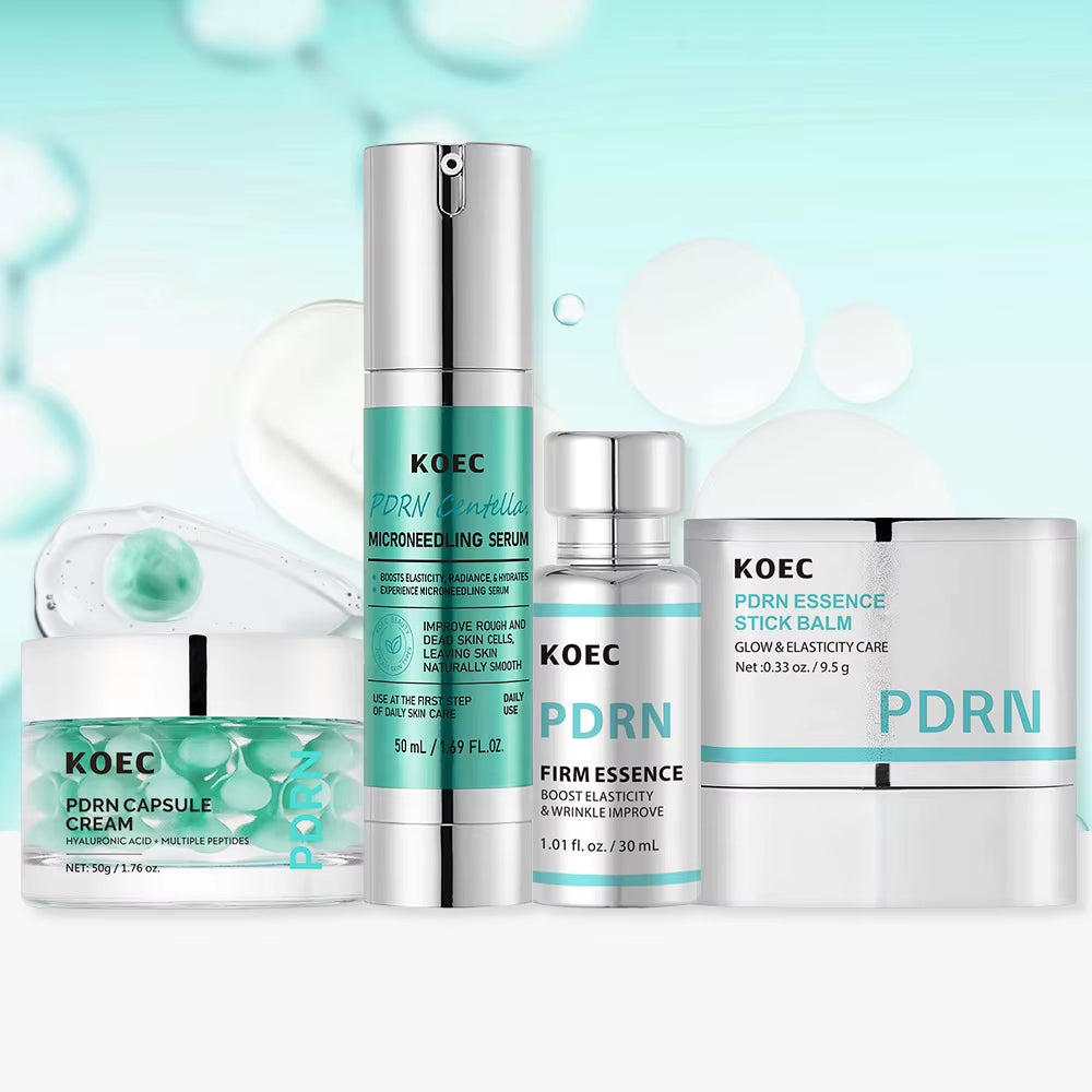Korea KOEC PDRN/NAD+ Facial Serum - PDRN Firming Boost Elasticity & Wrinkle Improve, NAD+ Lifting & Reduce Fine Lines, Skin Care