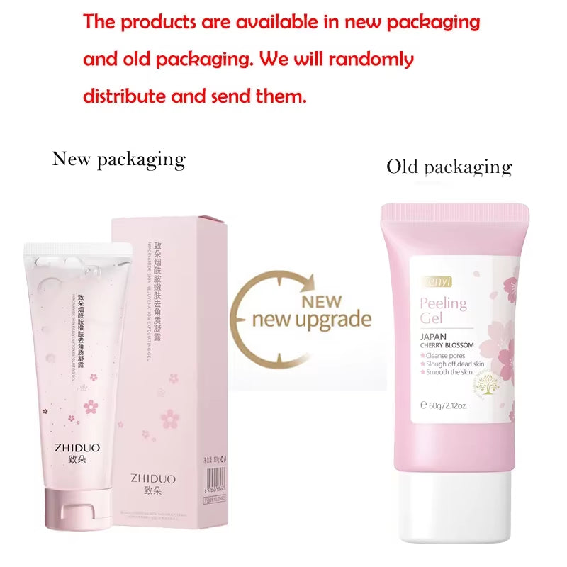 Face Deep Cleaning Exfoliating Gel Skin Care Whitening Moisturizer Repair Facial Scrub Skin Care 60G