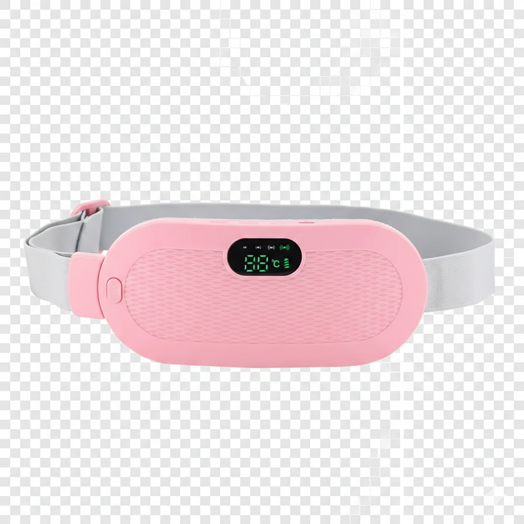 Smart Menstrual Relief Belt | 3-Level Heating & Vibration Therapy