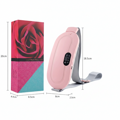 Smart Menstrual Relief Belt | 3-Level Heating & Vibration Therapy