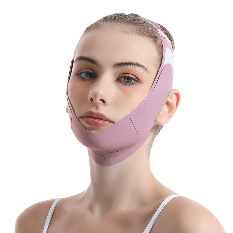 Transform Your Look with the Women’s V-Line Face Slimming Bandage - Chin Cheek Lift Up Belt and Anti-Wrinkle Facial Massager