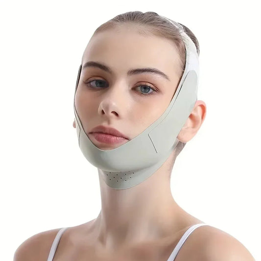 Transform Your Look with the Women’s V-Line Face Slimming Bandage - Chin Cheek Lift Up Belt and Anti-Wrinkle Facial Massager