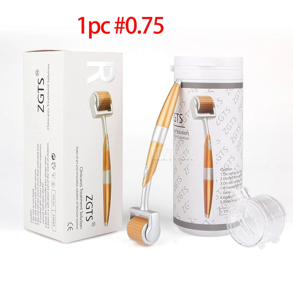 Transform Your Skin with the ZGTS 192 Needle Derma Roller - Ultimate Solution for Scar, Stretch Mark, and Hair-Loss Treatment