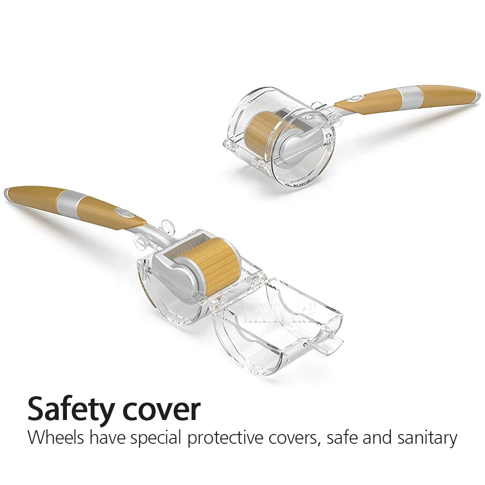 Transform Your Skin with the ZGTS 192 Needle Derma Roller - Ultimate Solution for Scar, Stretch Mark, and Hair-Loss Treatment