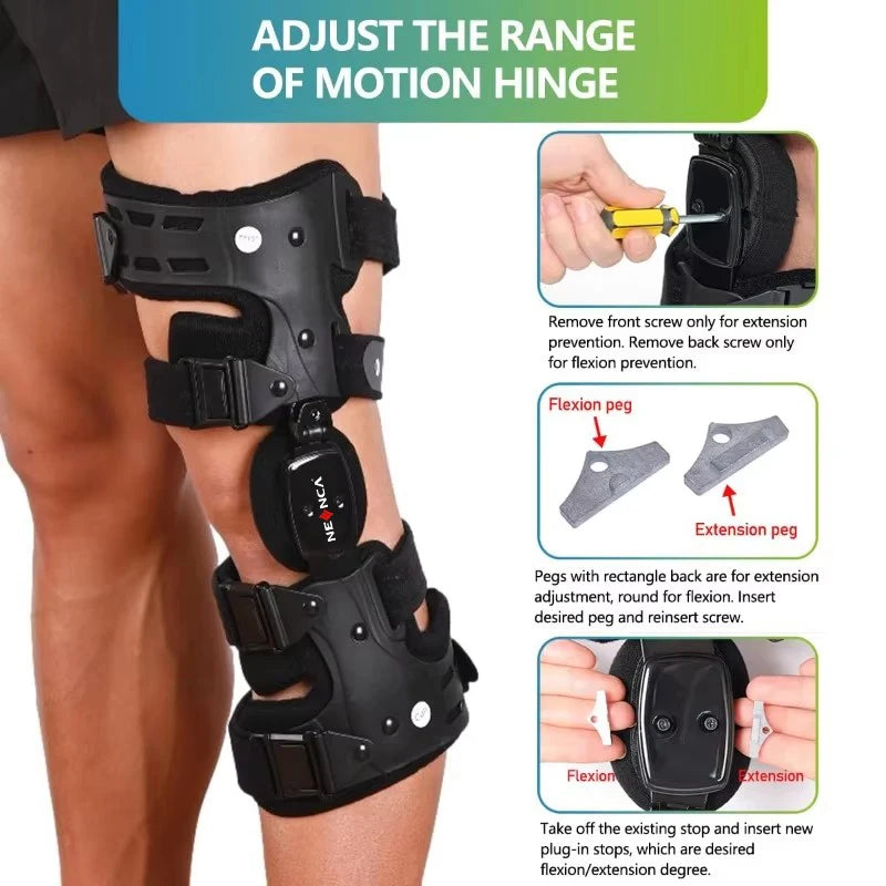 OA Unloader Knee Brace - Ultimate Pain Relief & Support for ACL and Meniscus Injuries | Perfect for Men and Women
