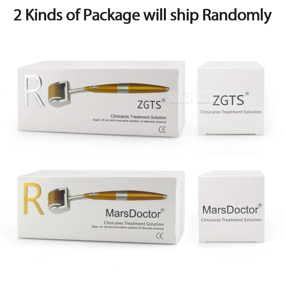 Transform Your Skin with the ZGTS 192 Needle Derma Roller - Ultimate Solution for Scar, Stretch Mark, and Hair-Loss Treatment