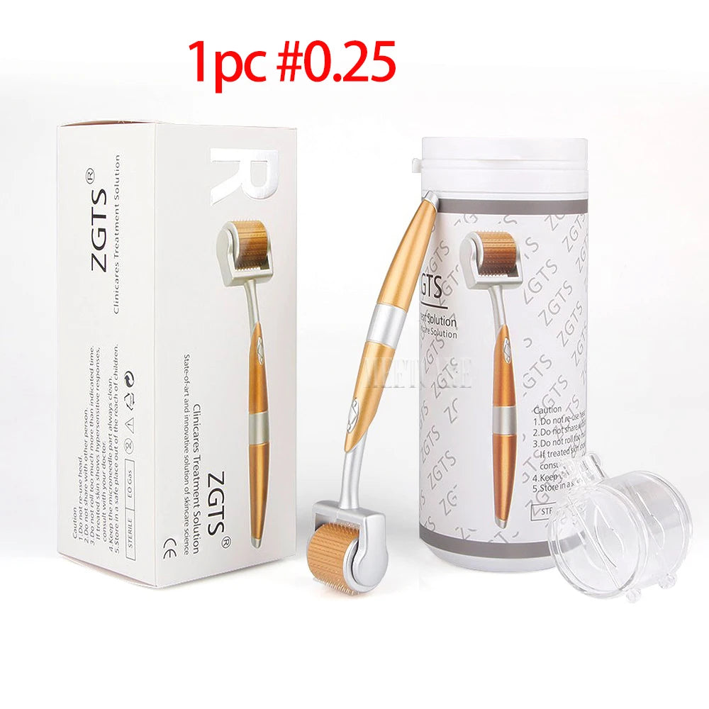 Transform Your Skin with the ZGTS 192 Needle Derma Roller - Ultimate Solution for Scar, Stretch Mark, and Hair-Loss Treatment