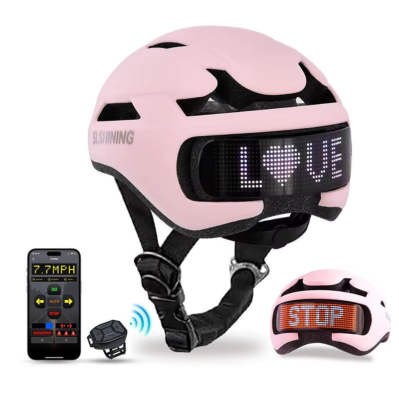 Revolutionary LED Bike Helmet with Smart APP Control and Taillight for Ultimate Safety and Style in Cycling