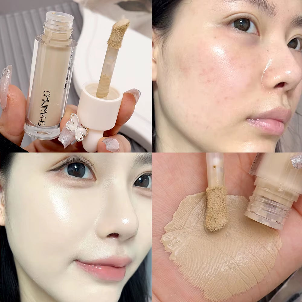 Moisturizing Liquid Contouring Concealer Cream Makeup Waterproof Lasting Cover Acne Dark Circles Foundation Face Korean Cosmetic