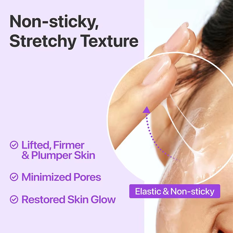 Peptide Lifting Serum Glow Firming Facial Moisturizing Serum for Sagging Skin Fine Lines Elasticity Korean Skincare