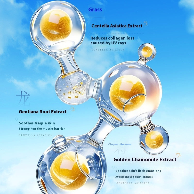 Crystal Sunscreen Spray SPF50 Military Training Full Body Isolation UV Protection