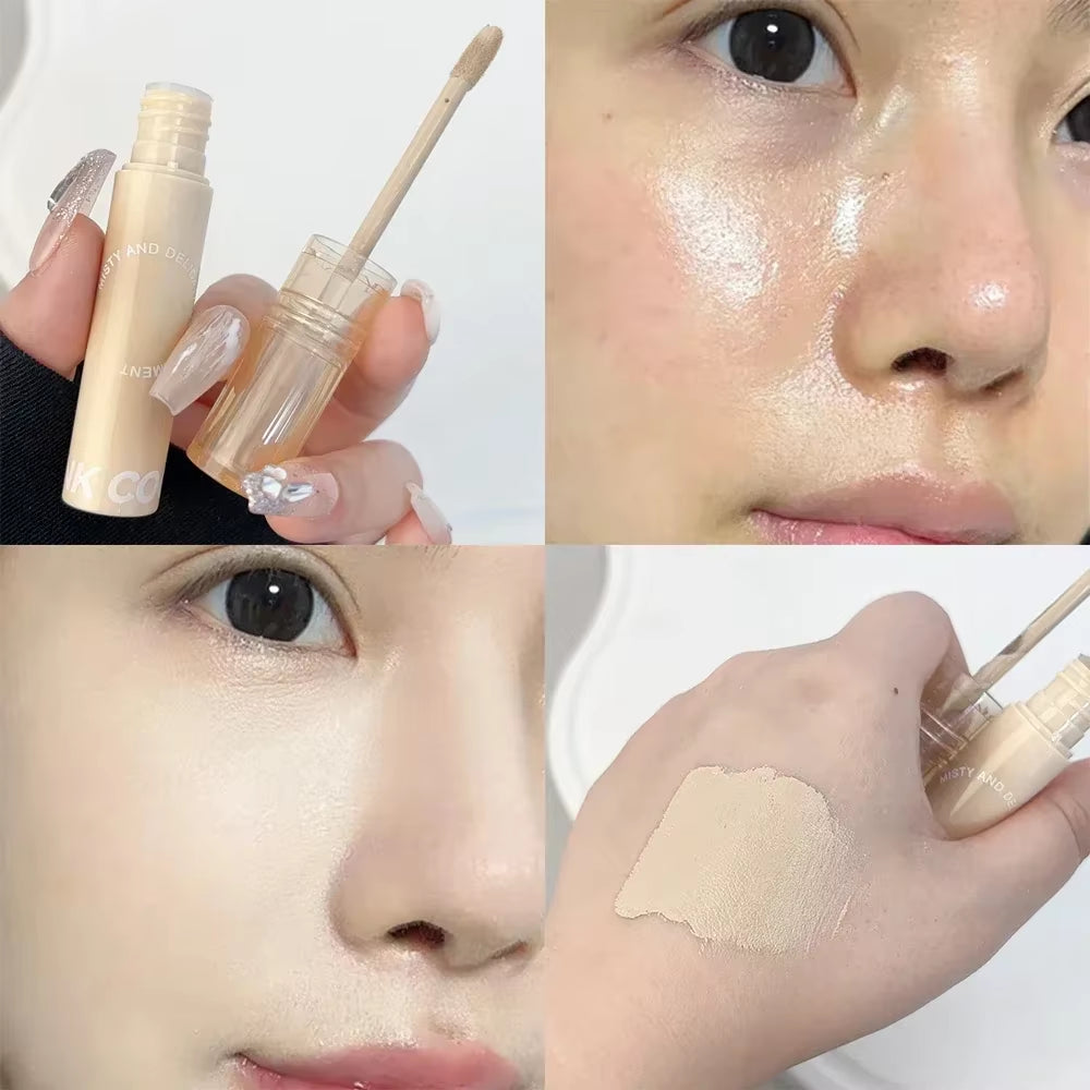 Moisturizing Liquid Contouring Concealer Cream Makeup Waterproof Lasting Cover Acne Dark Circles Foundation Face Korean Cosmetic