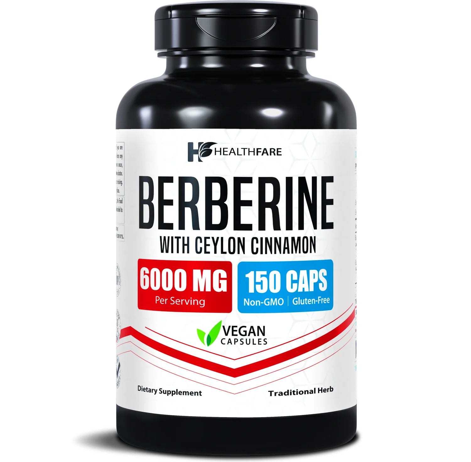 Berberine with Ceylon Cinnamon 6000Mg 150 Capsules